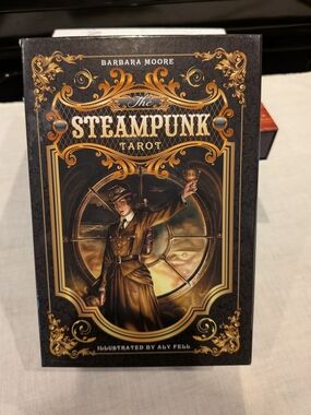 The‎ Steampunk Tarot - Black and Gold Deck